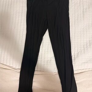 Lularoe one size solid black Leggings